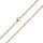 Ankerketten 1,5mm-PVD-Roségold-55cm-ohne Verlängerung