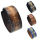Leather Bracelet various Colors - Viking Runes