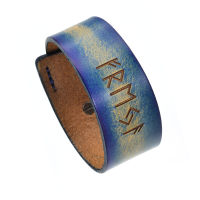 Leather Bracelet Blue - Freya