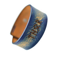 Lederarmband Blau - Thor