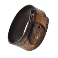 Leather Bracelet Light Brown - Norse