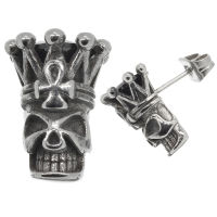 Stainless Steel Stud Earrings - Odins Ravens