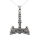 Stainless steel pendant - "Birka" battle axe steel