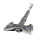 Stainless steel pendant - "Birka" battle axe steel