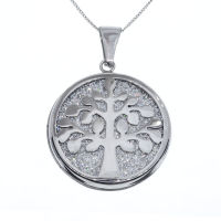 Stainless Steel Pendant - Tree of Life Steel