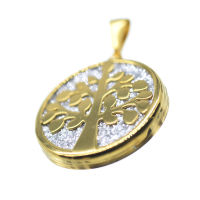 Stainless Steel Pendant - Tree of Life PVD-Gold