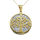 Stainless Steel Pendant - Tree of Life PVD-Gold