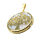 Stainless Steel Pendant - Tree of Life PVD-Gold