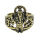 Bronzering - Messingring Indischer Elefant