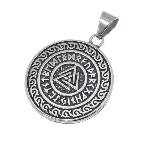 Stainless Steel Pendant - Valknut