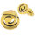 Stainless Steel Stud Earrings - Spiral