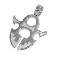 Stainless steel pendant - Tribal