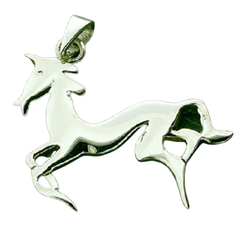925 Sterling Silberanhänger - Pferd "Elias"