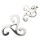 925 Sterling Silber Ohrstecker - Triskele "Fylora"
