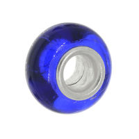 K-Bead Silver Plated - Blue