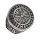 Stainless Steel Ring - Signet Ring - Vegvisir in a Runic Circle and Valknut on the side