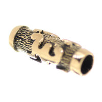 Bronzeanhänger - Rolle mit Symbol