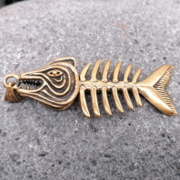 Bronzeanhänger - Fischgräte