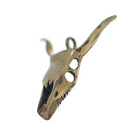 Bronzeanhänger - Büffel Schädel