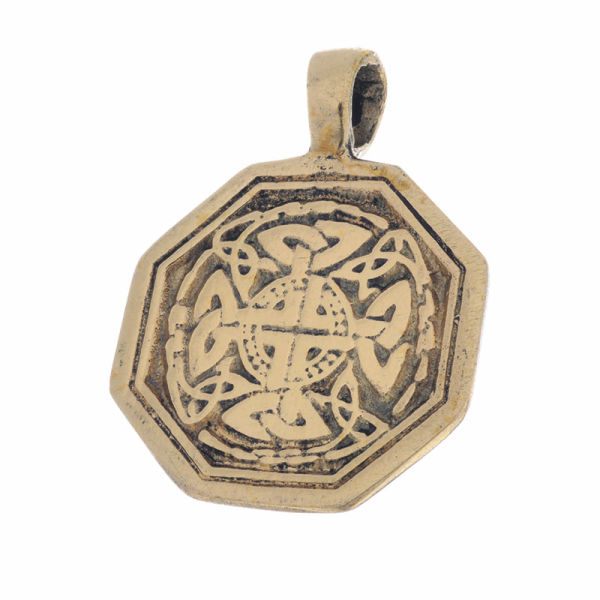 Bronzeanhänger - Keltischer Knoten Amulett
