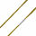 Drahtketten 7Stk-PVD-Gold-45cm