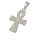 Stainless Steel Pendant - Ankh with Stones Steel