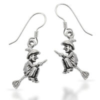 Silver Ear Pendant - Witch