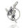 925 Sterling Silver Pendant - Fairy Amulet "Vestele Eilcan"