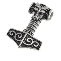 Stainless Steel Pendant "Thors Hammer"