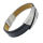 Lederarmband mit Edelstahl