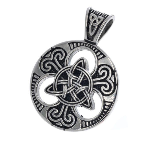 Stainless Steel Pendant - Trinity Knot -