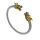 Stainless steel bracelet - Devil Wolfs Head