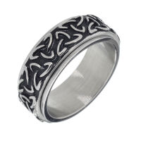 Stainless Steel Play Ring “Celtic Knot”