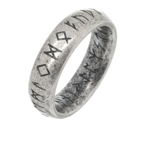 Stainless Steel Ring - Rune Ring