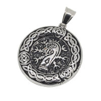 Stainless steel pendant - tree of life
