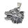Stainless steel pendant - “Alpha Wolf”
