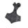 Stainless Steel Pendant – Valknut Hammer with Ram Head