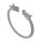 Stainless Steel Bangle - with Dragon Heads Steel-Steel