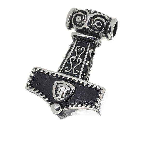 Edelstahlanhänger - Thors Hammer