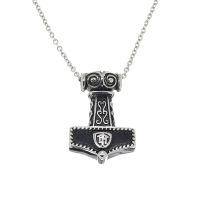 Edelstahlanhänger - Thors Hammer