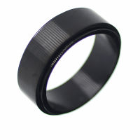 Stainless Steel Ring - Fidget Ring with Rotating Element PVD-Black-68 (21,6 Ø) 12 US-8 mm