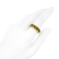 Stainless Steel - Fidget Ring PVD-Gold-56 (17,8 Ø) 07 US