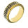 Stainless Steel - Fidget Ring PVD-Gold-56 (17,8 Ø) 07 US