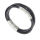 Echtlederarmband - Multibänder mit Gravurplatte Stahl-schwarz