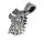 Stainless Steel Pendant - Wolfs Head “Fenrir” Steel
