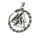 Stainless Steel Pendant - Valknut "Fezil"...