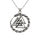Stainless Steel Pendant - Valknut "Fezil" Small-Unadorned