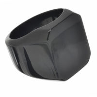 Stainless Steel Ring – Engraving Ring 60 (19,1 Ø) 9,1 US-Black