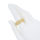 Stainless steel fidget ring „Odin“ - 58 - PVD-Gold