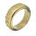 Stainless steel fidget ring „Odin“ - 64 - PVD-Gold